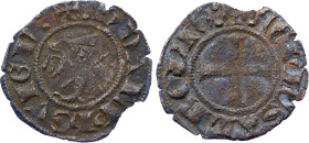 French States - Dauphine - Viennois, Anonymes, Denier (circa 1240-1280) (Billon, 0.79 gr, 19 mm). Duplessy 2412. Very Fine.