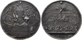 Serments réciproques de Neuchâtel 1786 (Etain, 82.00 gr, 72 mm). Superbe, troué.

Les serments réciproques de Neuchâtel sont des accords signés en 178...