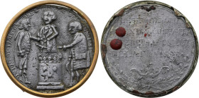 Etats Généraux, Réunion des Trois Ordres (27 juin 1789) (Etain, 24.00 gr, 49 mm). Hennin 13. Superbe.

Provient de la collection du Docteur André Bern...