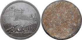 Siège de la Bastille (1789), Andrieu (Etain, 82.00 gr, 66 mm). Hennin cfr. 22-24. Superbe.

Le siège de la Bastille est un événement majeur de la Révo...