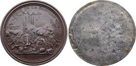 Siège de la Bastille (1789), Andrieu (Fer, 95.10 gr, 86 mm). Hennin 23. Superbe.