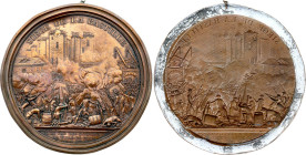 Siège de la Bastille (1789), Andrieu (Cuivre, 34.00 gr, 83 mm). Hennin 23. Superbe.

Le siège de la Bastille est un événement majeur de la Révolution ...