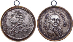 Louis XVI, Palloy (16 Juillet 1789), Palloy (Fer, 34.87 gr, 37 mm). Hennin unlisted. Superbe.