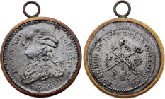 Louis XVI, Abandon des Privilèges (4 Août 1789), Palloy (Fer, 30.20 gr, 36 mm). Hennin unlisted. Superbe.