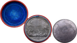 Louis XVI, Arrivée du Roi à Paris (6 octobre 1789), Andrieu (Etain, 166.48 gr, 83 mm). Hennin 61. Superbe.