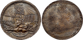Epreuve uniface Assemblée Constituante (1789), Palloy (Fer cuivré, 61.72 gr, 79 mm). Hennin 72. Superbe.