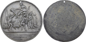 Don patriotique des citoyennes de la Commune de Paris (1789), Andrieu (Etain, 52.00 gr, 75 mm). Hennin 79. Superbe, troué.

Le don patriotique des cit...