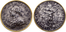 Louis XVI, Prise de la Bastille (1789), Palloy (Fer, 21.06 gr, 43 mm). Superbe.