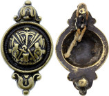 Applique aux attributs révolutionnaires (circa 1789-1792) (Bronze, 32.00 gr, 35 mm). Très beau.

Provient de la collection du Docteur André Bernheim...
