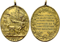 Pacte Fédératif (14 Juillet 1790), Dupré (Cuivre, 14.00 gr, 28 mm). Hennin 165. Superbe.

Le Pacte Fédératif est un accord politique signé en 1790 en ...