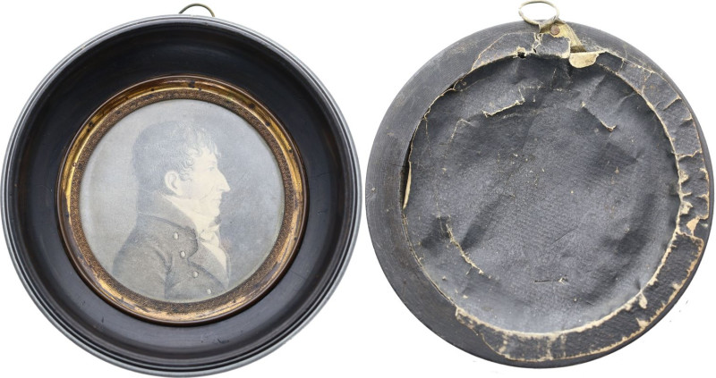 Physionotrace (circa 1792-1793) (Bois, 54.00 gr, 103 mm). Superbe.

Provient de ...