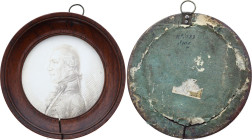 Physionotrace (circa 1792-1793) (Bois, 40.00 gr, 92 mm). Superbe.

Provient de la collection du Docteur André Bernheim