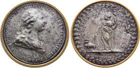 Louis XVI, dernier Roi d'un peuple libre (21 Janvier 1793), Palloy (Fer, 26.15 gr, 49 mm). Hennin 490. Très beau.
