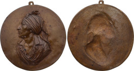 Jean-Paul Marat (13 Juillet 1793 ?) (Bronze, 234.00 gr, 131 mm). Hennin cfr. 509. Superbe.

Jean-Paul Marat était un journaliste, écrivain et homme po...