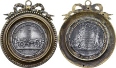 Marie-Antoinette (16 Octobre 1793), Baldenbach (Etain, 108.00 gr, 76 mm). Hennin cfr. 533-534. Superbe.

Le 16 octobre 1793, Marie-Antoinette a été gu...