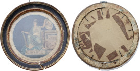 Médaillon Le Pelletier et Marat (après 1793) (Bois, 58.00 gr, 109 mm). Superbe.

Louis-Michel Lepeletier de Saint-Fargeau et Jean-Paul Marat étaient t...