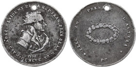 Pierre-August Adet (1794), Ferrier (Etain, 18.00 gr, 39 mm). Hennin 647. Très beau, troué.

Pierre-Auguste Adet (1763-1832) était un diplomate françai...
