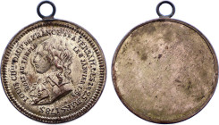 Louis-Charles, Dauphin de France (1795), Palloy (Cuivre argenté, 26.51 gr, 35 mm). Hennin unlisted. Superbe.
