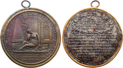 Hommage aux Représentants (17 Août 1795), Palloy (Fer, 16.10 gr, 56 mm). Hennin 669. Superbe.