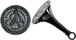 Sceau Révolutionnaire, Homme Libre (circa 1792) (Argent, 11.90 gr, 27 mm). Superbe.

Pendant la Révolution française, le terme "Homme Libre" était sou...