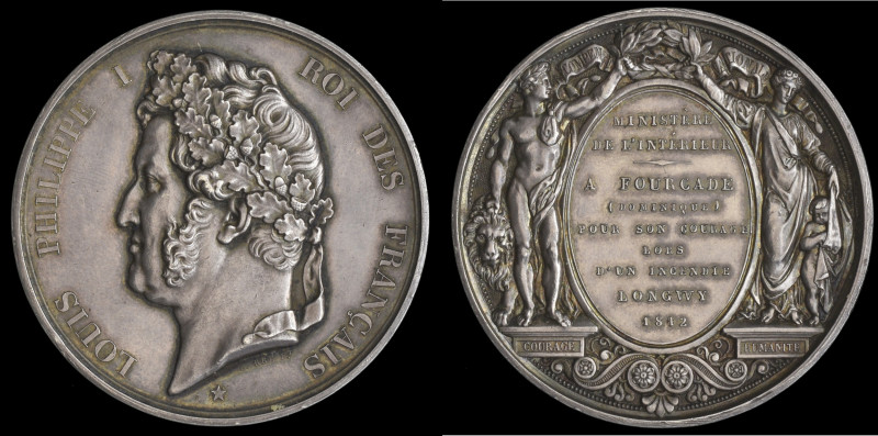 Minister de La Interieur, Médaille pour Actes de Courage et de Devouement, First...