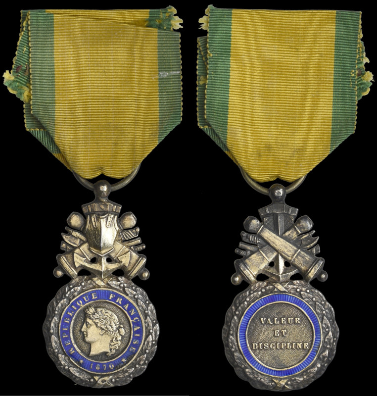 Médaille Militaire, Type 3, Third Republic 1871 Issue, also known as the Versail...