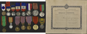 Ministerial and Related Medals of Honour (16), Ministère du Commerce et de L’Industrie, Médaille d’Honneur du Travail, in silver (2), type 2, post 188...