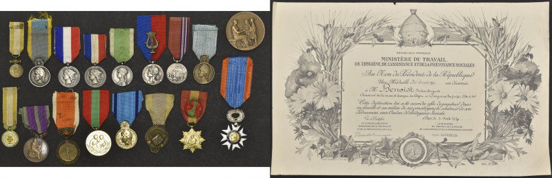 Ministerial and Related Medals of Honour (17), Ministère de Instruction, Medaill...