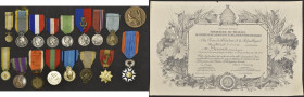 Ministerial and Related Medals of Honour (17), Ministère de Instruction, Medaille de l’ensignement de Premier Degré, type 2, by Roty, bronze table med...