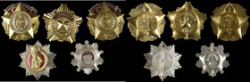 North Korea, Order of the 20th Anniversary of the Founding of the D.P.R.K., 1968, breast badges (2), both Type 1 (8868, 95741); Order of Military Serv...