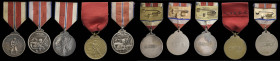 North Korea, Military Medal, Type 3, in bronze, Type 4 (2), Type 5 (2), good very fine or better, first rare (5)

Estimate: GBP 140 - 180