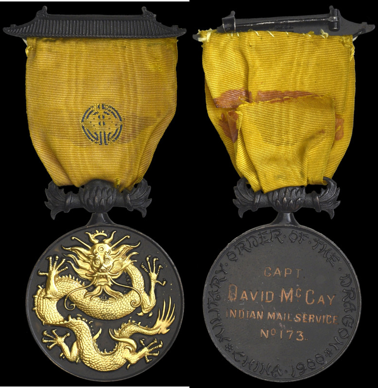 United States of America, Military Order of the Dragon, China 1900 (Capt. David ...