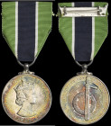 Colonial Police Medal, E.II.R., for Meritorious Service, in Royal Mint case (Augustine Lim Kai-Mo, Supt. Hong Kong Police.), well-toned, good extremel...