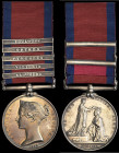 Military General Service, 1793-1814, 5 clasps, Albuhera, Vittoria, Pyrenees, Orthes, Toulouse (Jas. Ashmore, R. H. Arty.), toned, minor edge bruises, ...