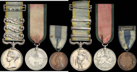 A Crimean War Group of 3 awarded to Driver Henry Williams, “J” Troop, Royal Horse Artillery, comprising: Crimea, 1854-56, 3 clasps, Balaklava, Inkerma...