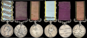 A Crimean War Long Service and Good Conduct Group of 3 awarded to Driver John Ferguson, Royal Horse Artillery, comprising: Crimea, 1854-56, 4 clasps, ...