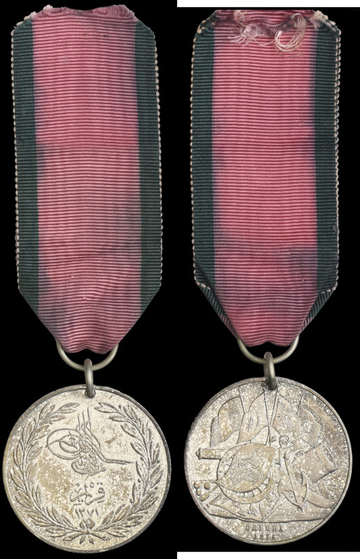 A Crimean War and ‘Probable’ Heavy Brigade Charger’s Turkish Crimea Medal awarde...