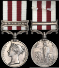 The Indian Mutiny Medal with clasp ‘Defence of Lucknow’ to Major Edward Woolhouse, 84th (York & Lancaster) Regiment, who was severely wounded in actio...