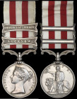A Scarce 2-Clasp Indian Mutiny to Private Michael Boyle, 84th Foot, an ‘Original Defender’ and one of the small detachment of 50 men from the 84th Foo...