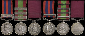 An Afghanistan, I.G.S. ‘Burma 1885-7’ and Army Long Service & Good Conduct Group of 3 awarded to Sergeant G. Morley, Royal Artillery, late Royal Horse...