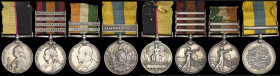 A Very Good Sudan and Boer War Group of 4 awarded to Private William Mulholland, 16th (Queen’s) Lancers, late 21st (Empress of India’s) Lancers, a con...