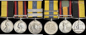 A Queen’s Sudan and Boer War Casualty Group of 3 awarded to Private William Douglas, of “H” Company, 2nd Battalion, Seaforth Highlanders, who was kill...