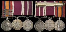 A Boer War L.S.G.C. and Meritorious Service Medal Group of 3 awarded to Battery Sergeant-Major W. Havern, Royal Artillery, late “G” Battery, Royal Hor...