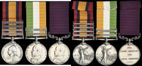 A Boer War Long Service and Good Conduct Group of 3 awarded to Battery Sergeant-Major C. Wright, Royal Field Artillery, late “P” Battery, Royal Horse ...