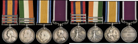 A Boer War and Great War Long Service and Good Conduct Group of 4 awarded to Farrier-Sergeant John Wood, Royal Horse Artillery, comprising: Queen’s So...