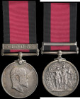 Natal, 1906, single clasp, 1906 (Pte: L. V. Von Guttenberg, Natal Rangers.), well-toned, suspension a touch loose and some light contact marks, almost...