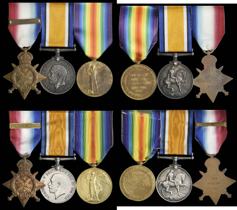 Great War 1914 Star Trios (2) to Guardsman James Freemantle, 1st Battalion, Scot...