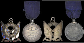 The Gordon Boys Home, Silver Medal for Exemplary Conduct (3573. Sergt. T. E. Reilly.), 38.2mm width, bearing hallmarks for Birmingham, maker’s mark ‘J...