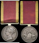 China, 1840-42, impressed (Shekh Allee, 2nd Madras Nat. Infantry.), with original straight bar suspension, scuffs, contact marks and bruising, about v...