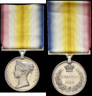 Scinde Campaign, 1843, reverse Meanee 1843, locally impressed (Govind Kokatia 12th Regt), with original straight bar suspension, some scuffing and sur...